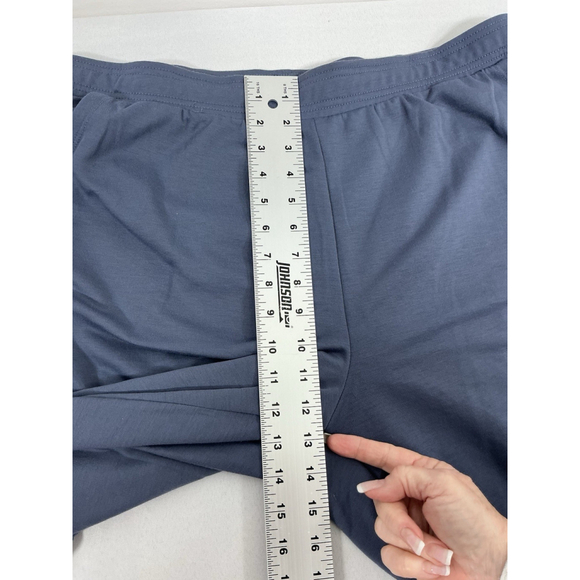Womans Eddie Bauer Lounge Pullon Jogger Pants XL Blue Elastic Waist - Picture 7 of 9